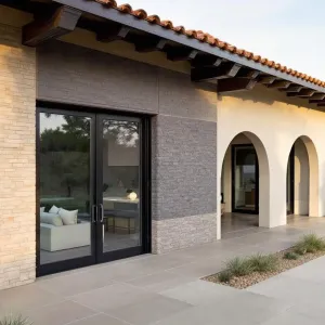 Arched Oasis in Neutral Hues