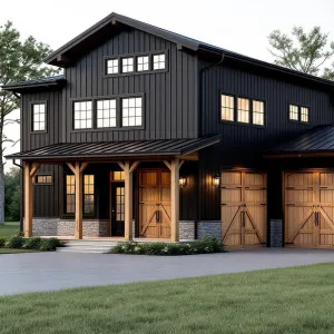 Elegant Barn Retreat with Workshop Chic