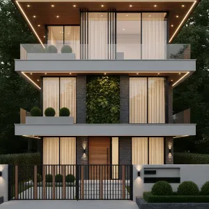 Verdant Veil With Halo Eaves