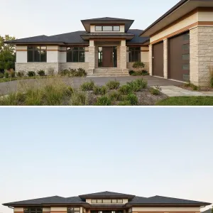 Prairie Vista Stonefront Retreat