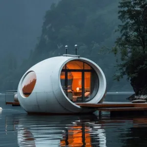Prefabricated Floating Spheres