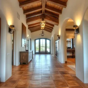 Interior Exposed Wooden Beams
