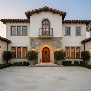 Mediterranean Grandeur with Sunlit Symmetry