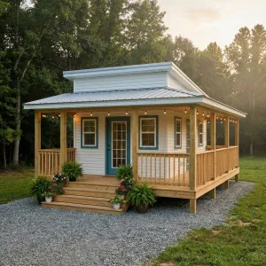 Sunset Grove Wraparound Porch Cabin