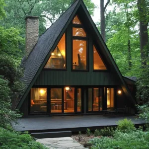Escape to Nature’s A-Frame Abode