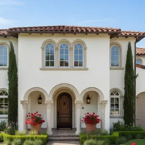Elegant Archways and Tiled Splendor
