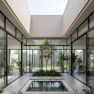 Embracing Earth: A Courtyard Reimagined