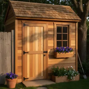 Honeygrain Windowbox Shed