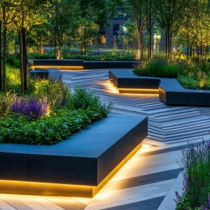Illuminated Serenity Path