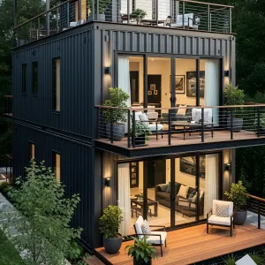 Stylish Container Living: The Future of Homes