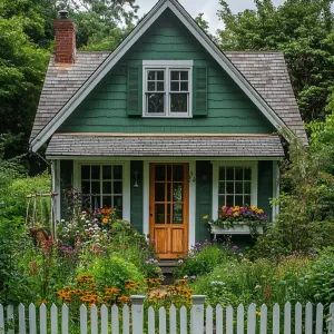 Emerald Retreat Amongst Blooms