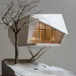 Ultra-Modern Treehouse Oasis