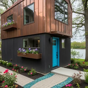 Copper Delight with Floral Boxes