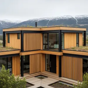 Mountain Refuge: Timber Tranquility