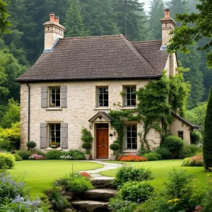 Quaint Abode in a Woodland Wonderland
