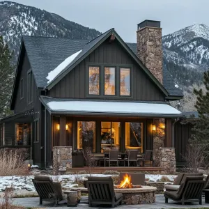 Majestic Getaway: Colors That Embrace the Peaks