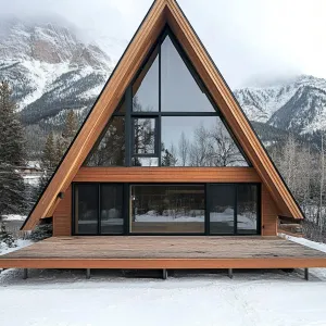 Pyramid of Cozy: Alpine Retreat Unveiled