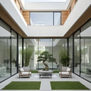A Slice of Sky: Indoor Courtyard Delights