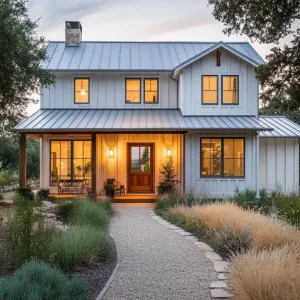 A Homestead Haven with Lantern Glow