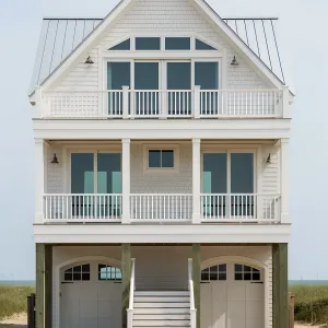Beachfront Bliss with Architectural Charm