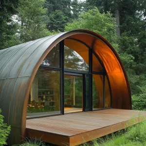 Arched Escape Amidst the Pines