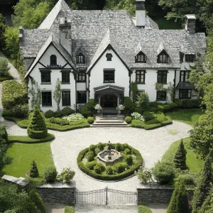 A Grand Entrance to Stone Majesty
