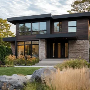 The Modern Brick Mansion: Nature’s Neighbor