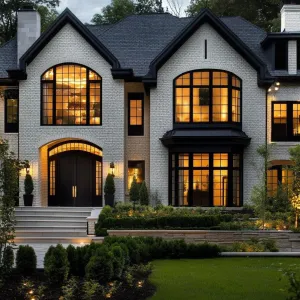 Majestic Manor in Moonlight