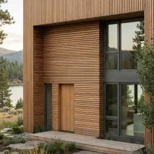 Framed Timber Inlet House