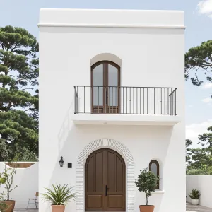 Whitewashed Wonder With a Greek Twist