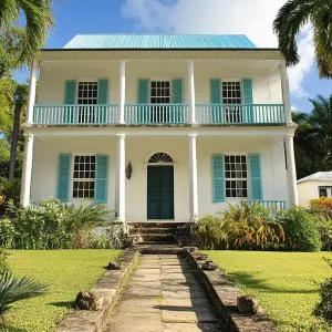 Turquoise Dreamscape: A Colonial Affair