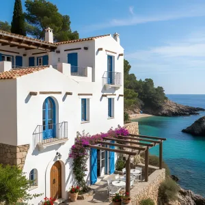 Cerulean Shutters Cliff Garden Casa
