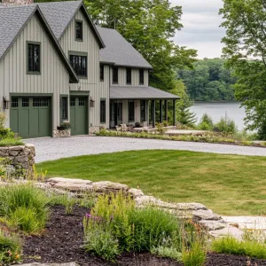 Traditional Farmhouse in Shy Green Siding