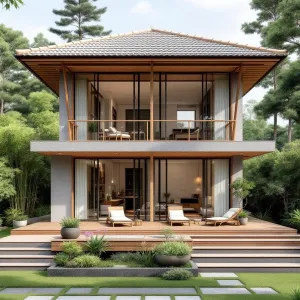 Zen Pavilion: A Tropical Escape