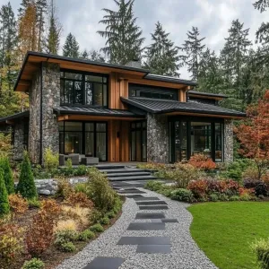 Luxurious Modern Forest Retreat