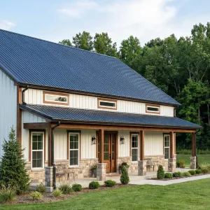 Stone Porch Pasture Barndo Home