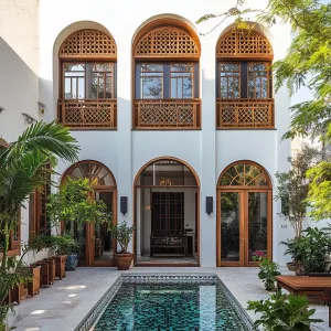 Sunlit Arches and Mosaic Charms