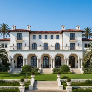 Mediterranean Dreamscape: Villa by the Sea