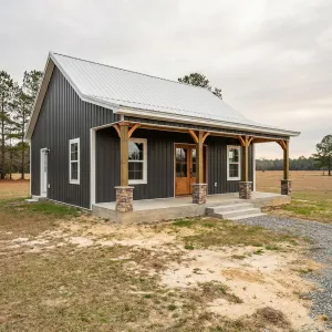 Cedar Posts Field Barndo