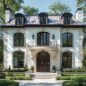 Grand Colonial Entrance: A Tropical Elegance