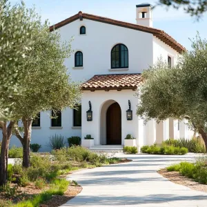 Olive Trees and Drought-tolerant Landscaping