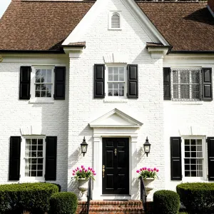 Preview of Crisp Brick Castle with Dashing Shutters