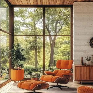 Vibrant Tangerine Dreamscape