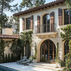 Verdant Villa: A Stone-Embraced Delight