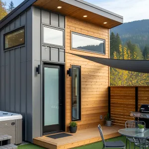 Eco Chic Mini-Mansion