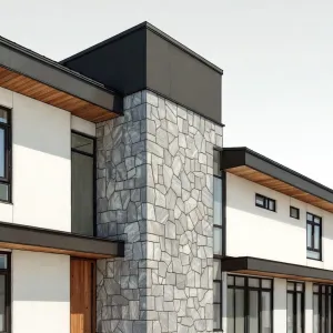 Stone Column Streetfront Living