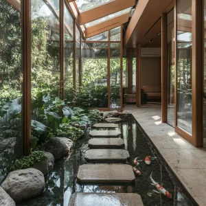 Verdant Voyage: Through the Koi Kingdom