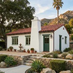 Hillside Verde Spanish Cottage