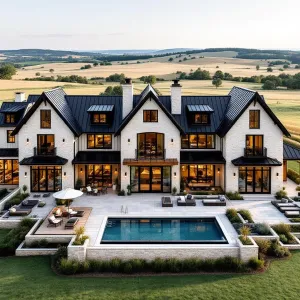 Countryside Mansion Marvel: The King of Farmhouses