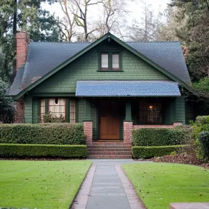 Emerald Escape with a Brick Path